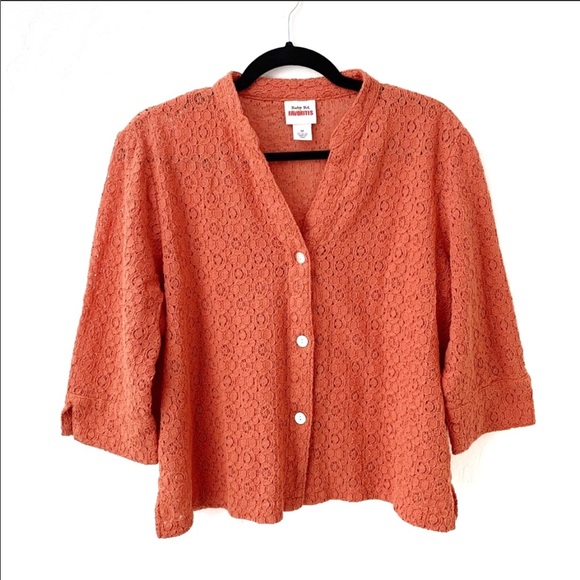 Ruby Rd. Jackets & Blazers - Ruby Rd Jacket Floral Light Breezy